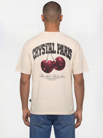 Crystal Paris Shirt 'Relentless' in Beige