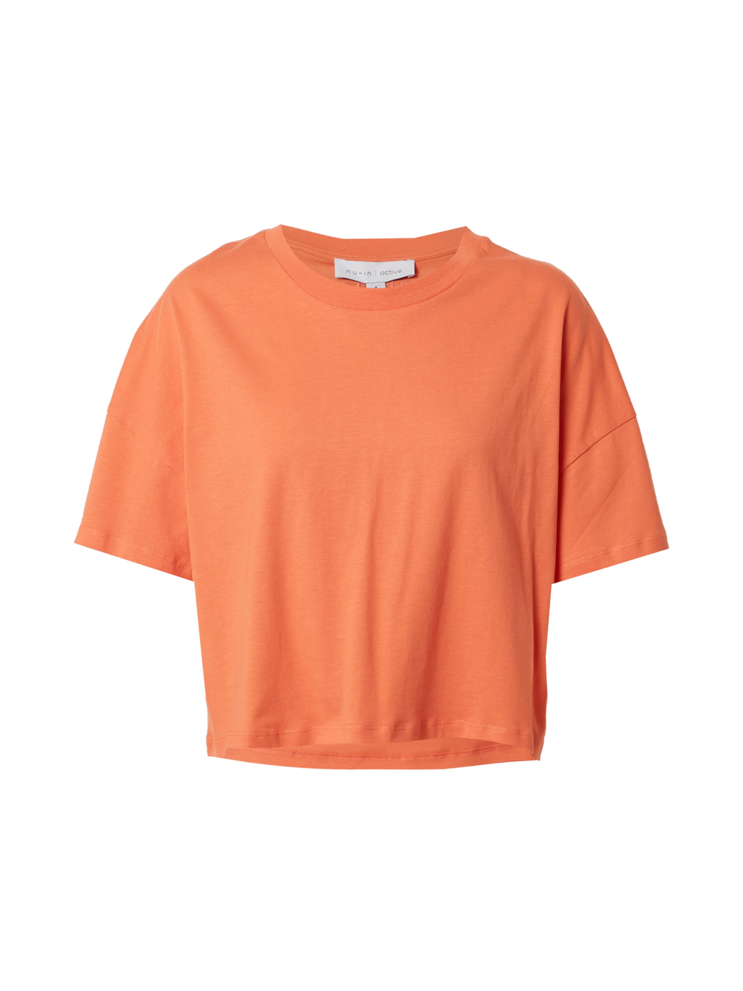 Tricou NU-IN pe portocaliu, Vizualizare produs