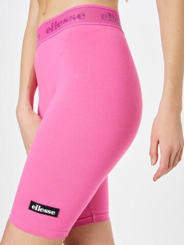 ELLESSE Skinny Shorts 'Oleald' in Pink