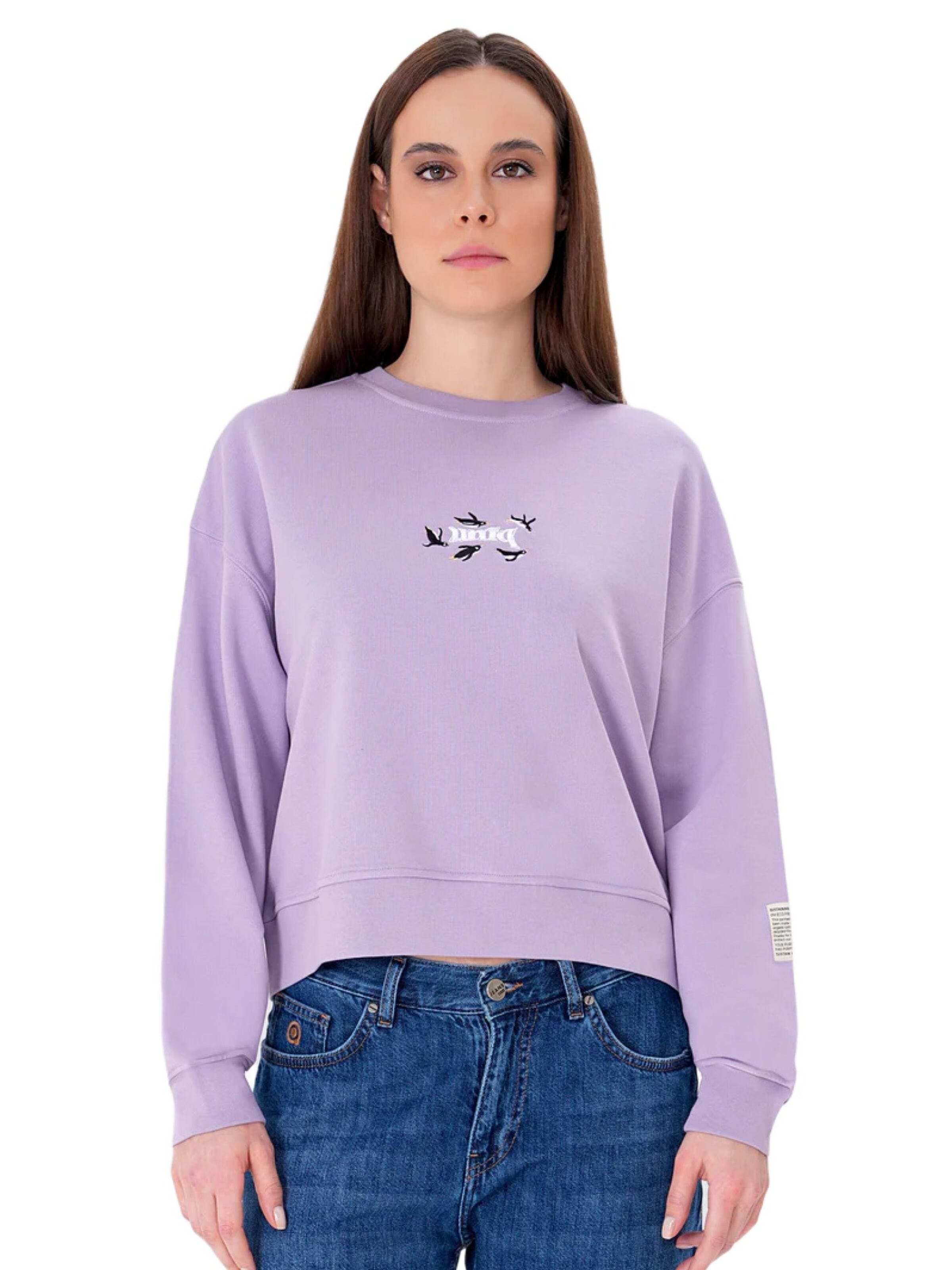 UNIQVIBE Sweatshirt in Purple