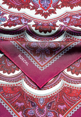 Foulard 'Fine' di Roeckl in rosso
