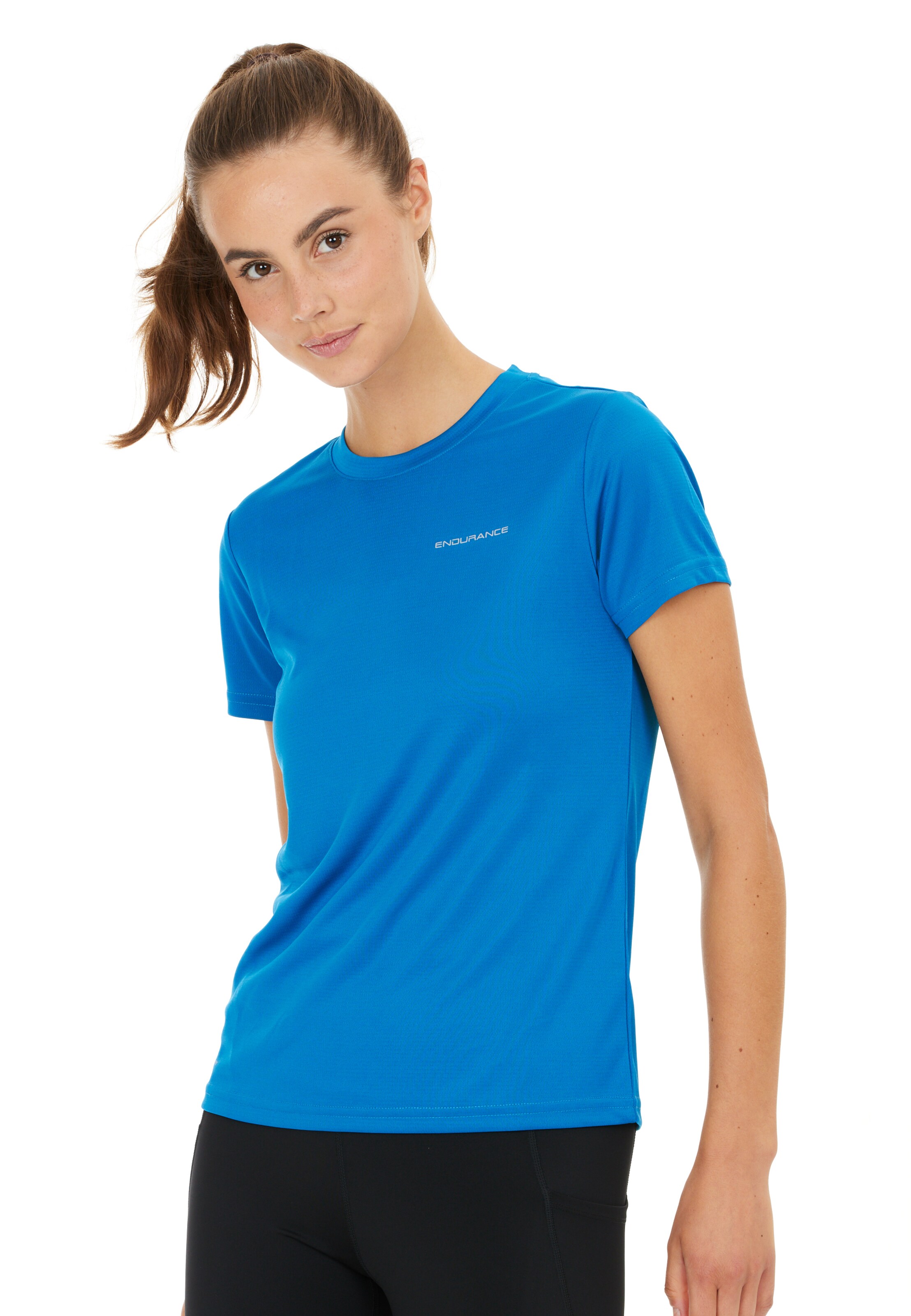 ENDURANCE Sportshirt 'Vista' in Blau: Vorderseite
