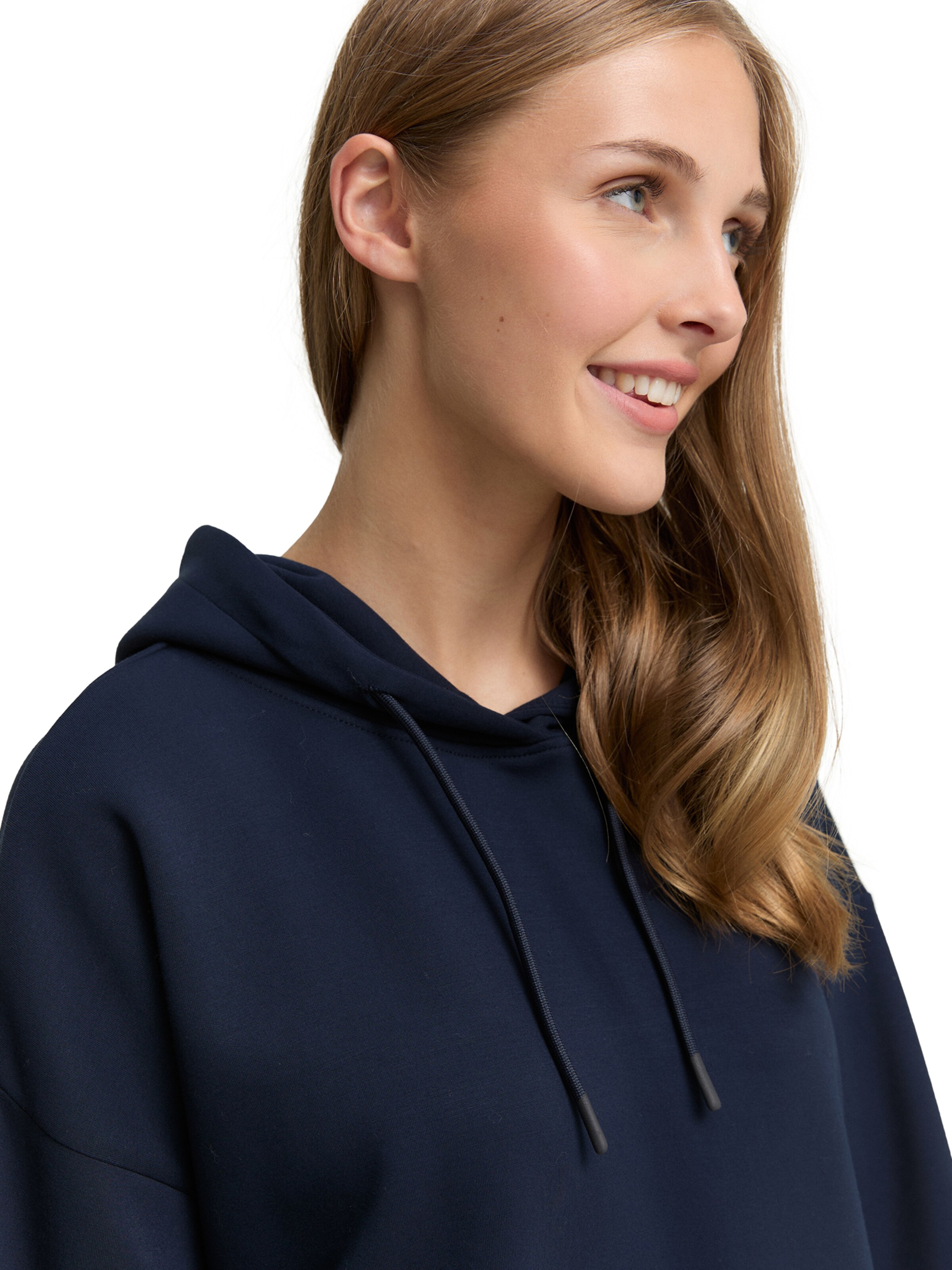 TOM TAILOR DENIM Μπλούζα φούτερ σε μπλε