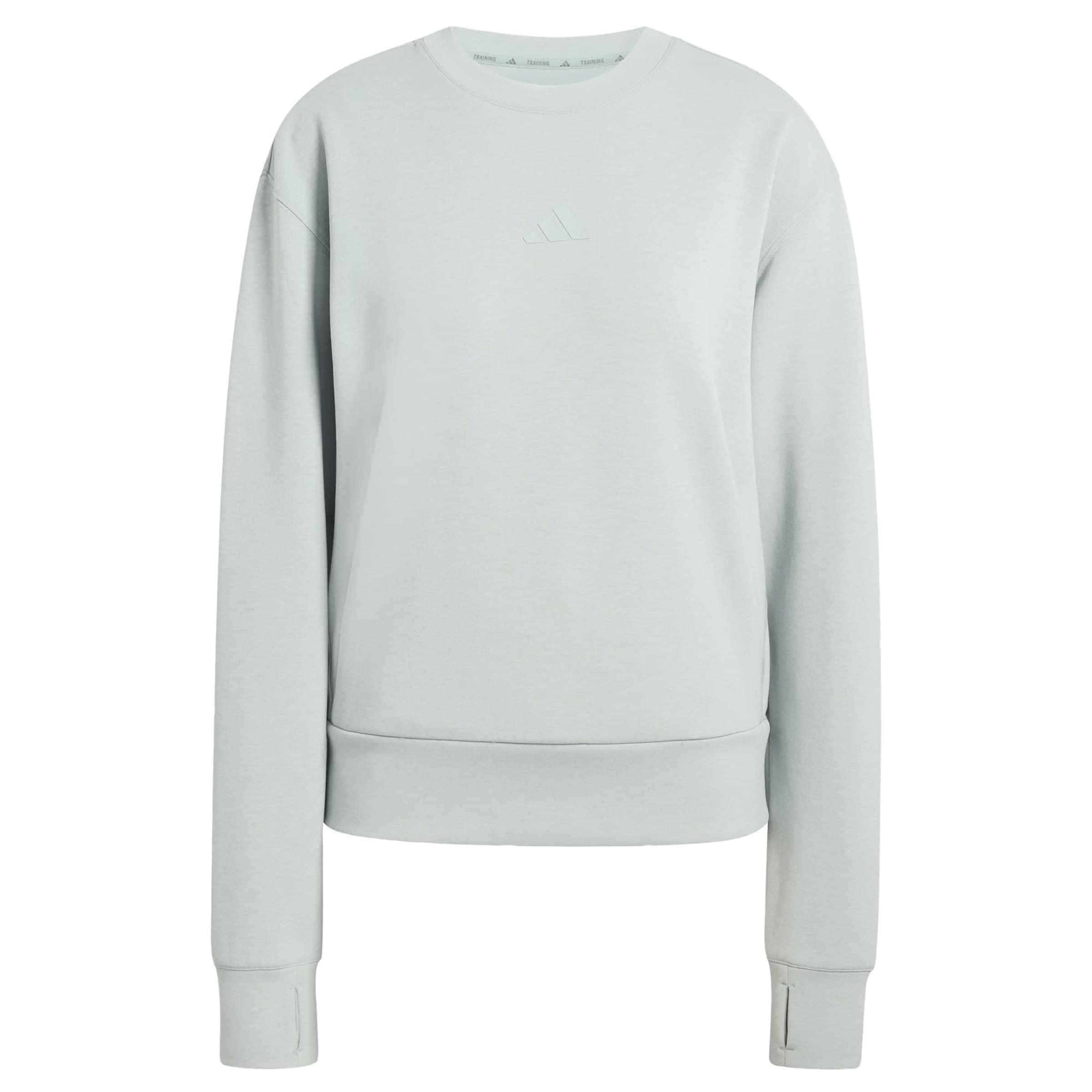 Sweat de sport ADIDAS PERFORMANCE en vert : devant