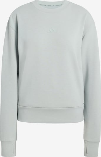 ADIDAS PERFORMANCE Sportsweatshirt 'Designed-for-Training Warm-Up Crewneck' in hellgrün, Produktansicht
