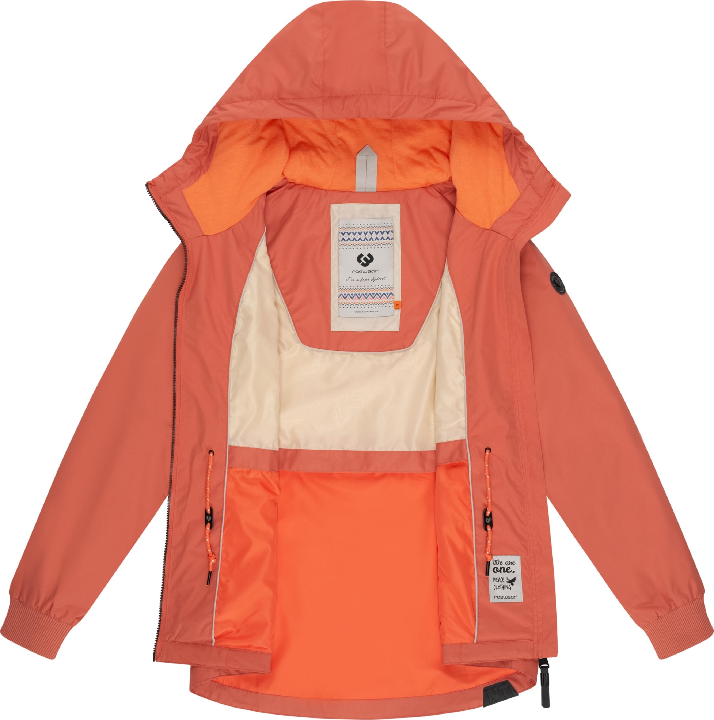 Ragwear Funktionsjacke 'Dowey A' in Orange