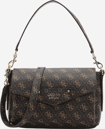 Sac bandoulière 'Brenton' GUESS en noir : devant