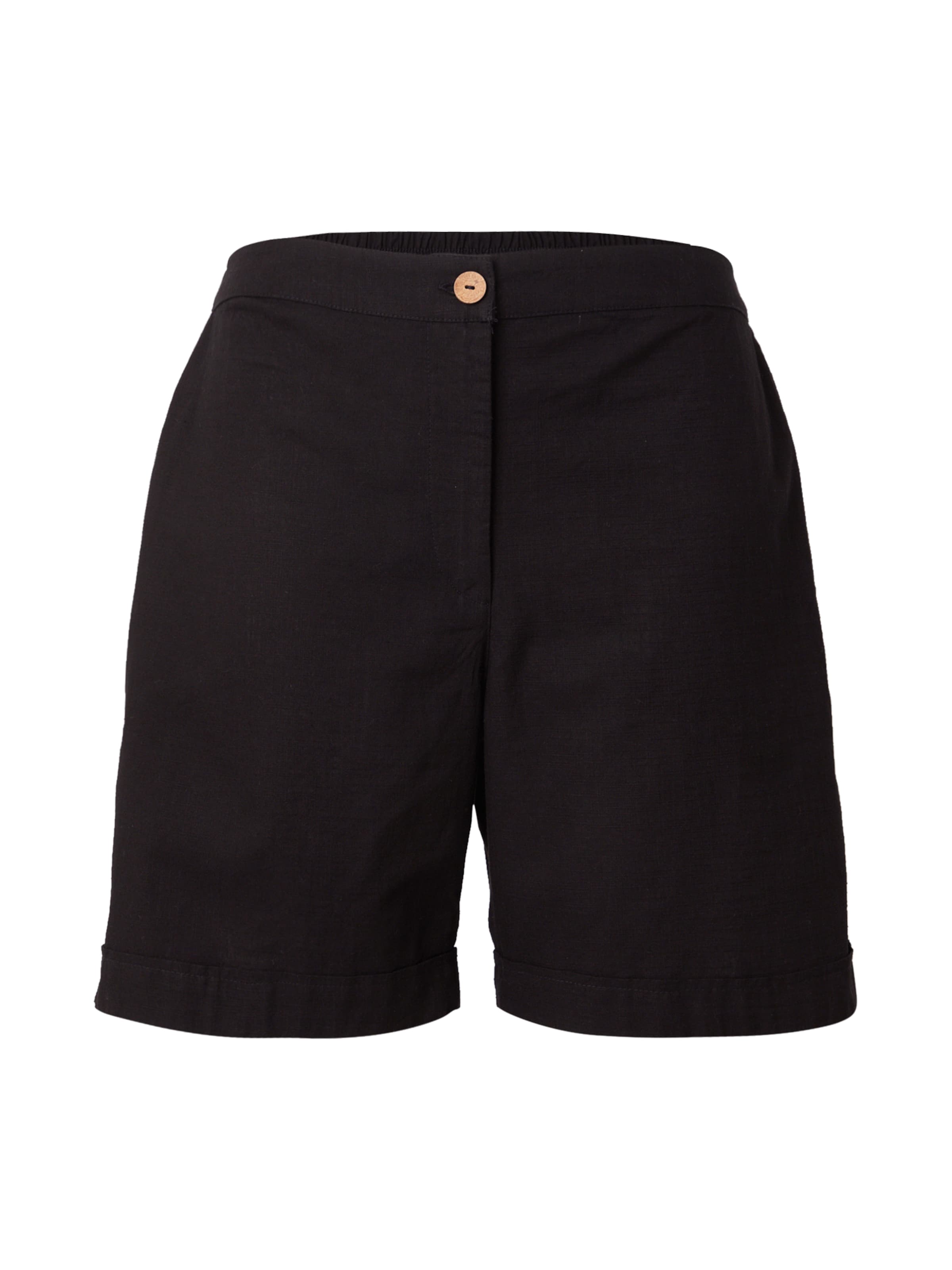 ONLY Carmakoma - regular Pantalón en negro: frente