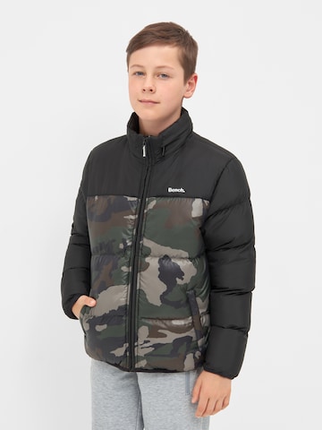 BENCH Winter Jacket in Black: front