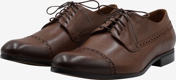 DreiMaster Klassik Lace-Up Shoes in Brown