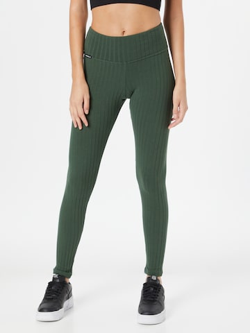NEBBIA - Skinny Pantalón deportivo en verde: frente