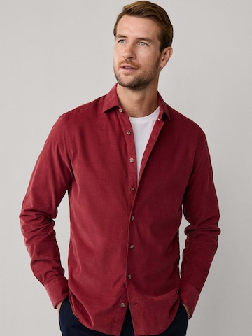 Regular fit Camicia di Hackett London in rosso