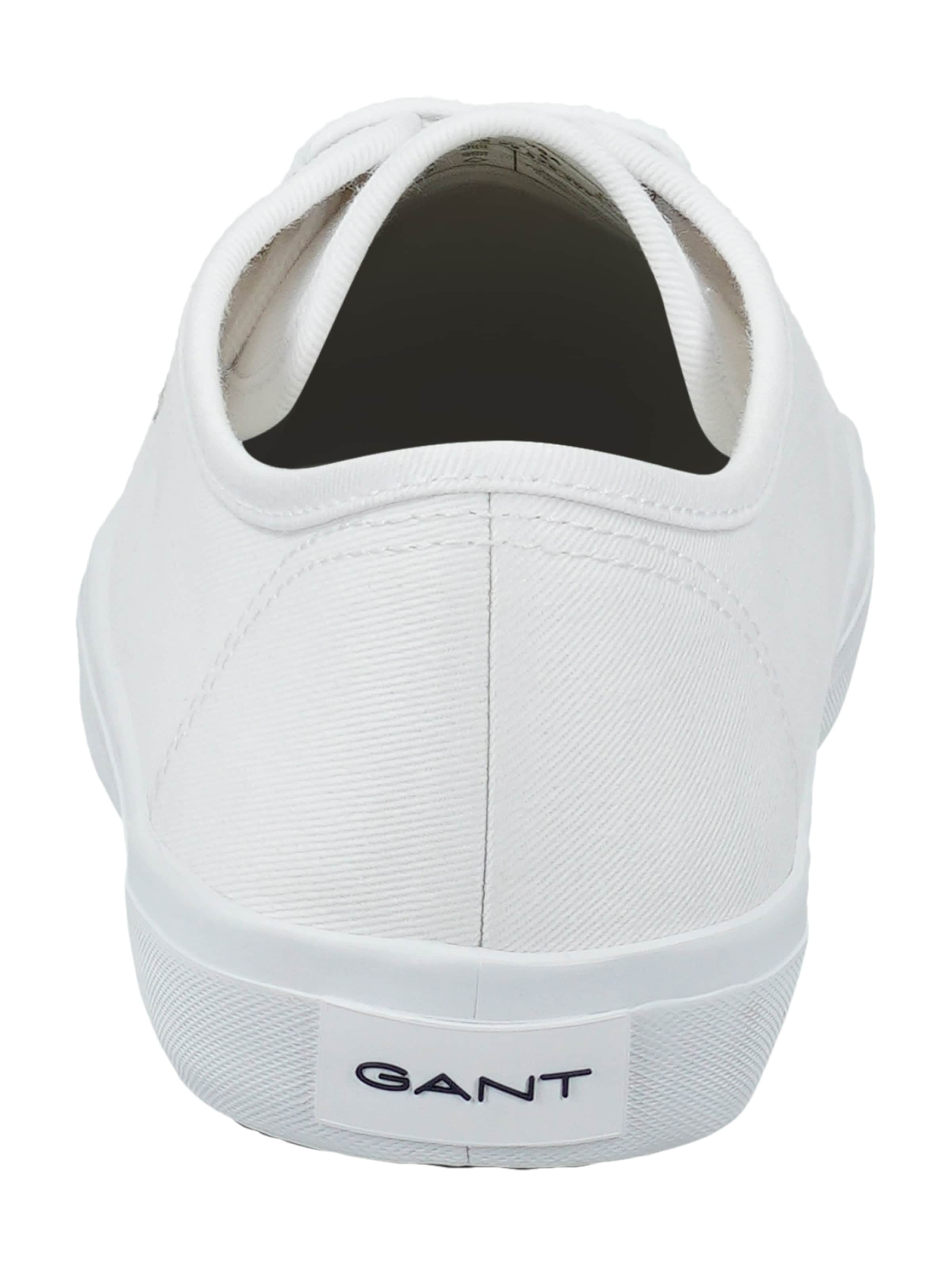 GANT Matalavartiset tennarit 'Pillox' värissä valkoinen