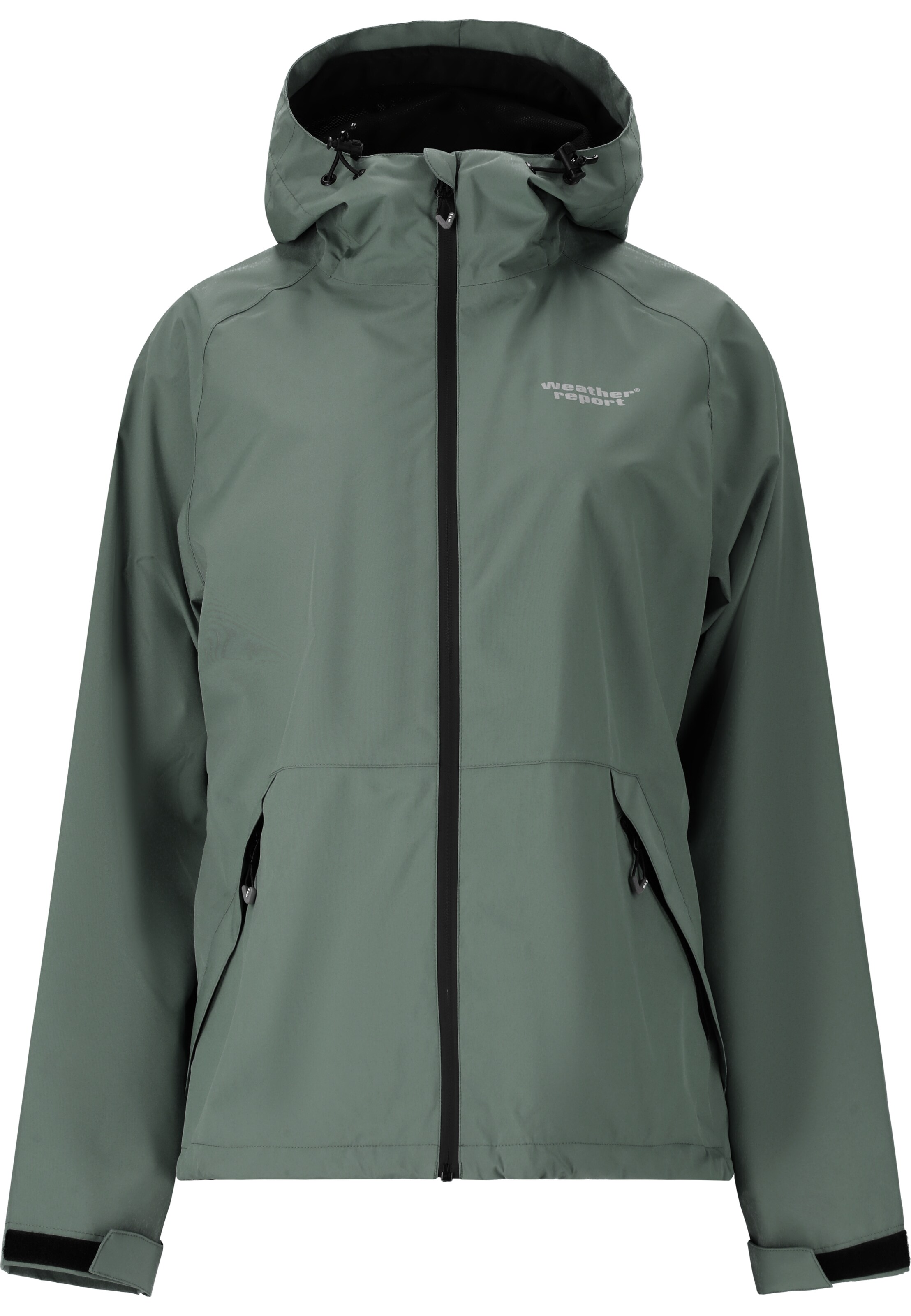 Weather Report Weatherproof jacket 'Gust' in Green: front