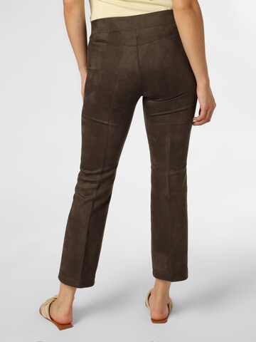 évasé Pantalon 'Ranee' Cambio en marron