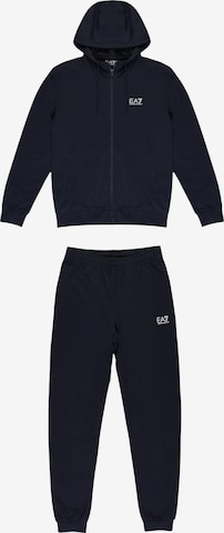 EA7 Emporio Armani - Chándal en azul: frente