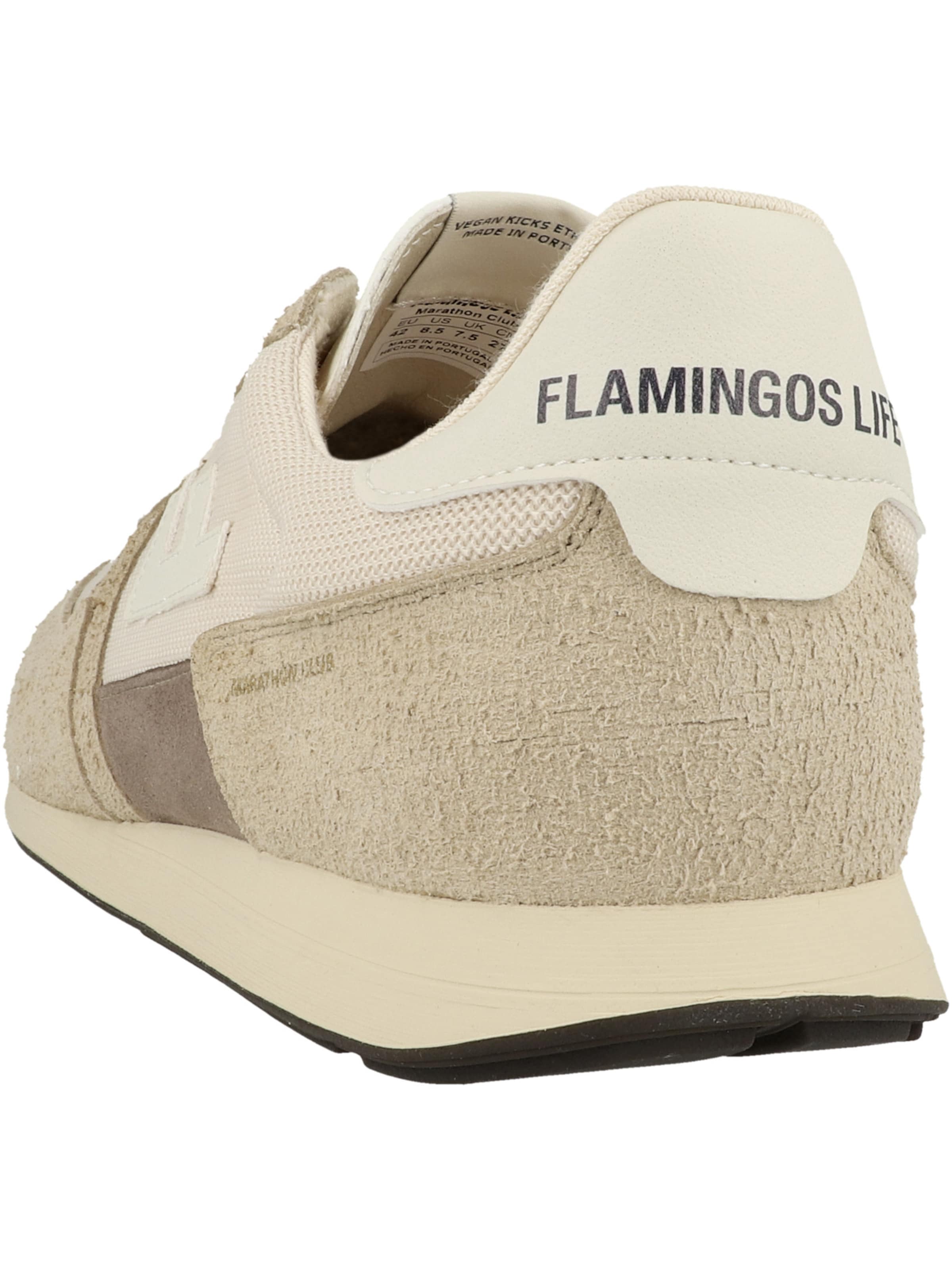 Flamingos' Life - Zapatillas deportivas bajas 'Marathon Club' en beige