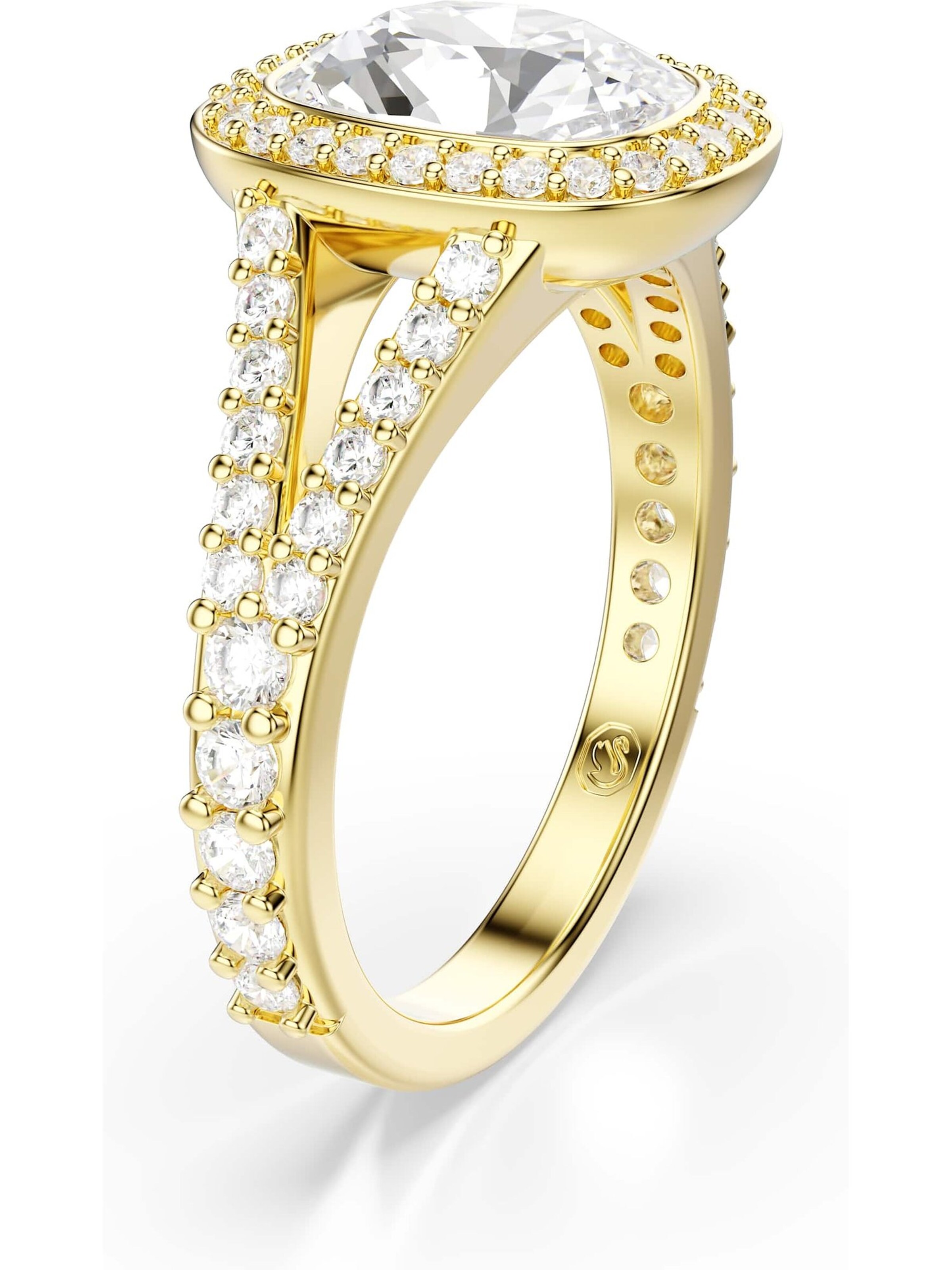 Swarovski Ring in Gelb