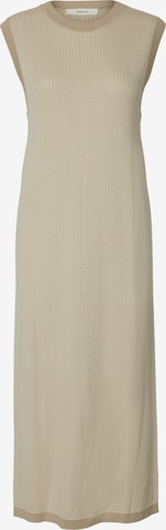 SELECTED Neulemekko 'SLFMILAN' värissä beige: etupuoli