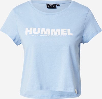 Hummel T-shirt fonctionnel 'LEGACY' en bleu clair / blanc, Vue avec produit
