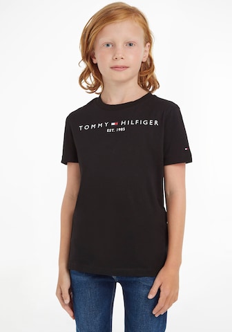 TOMMY HILFIGER Shirt in Black: front