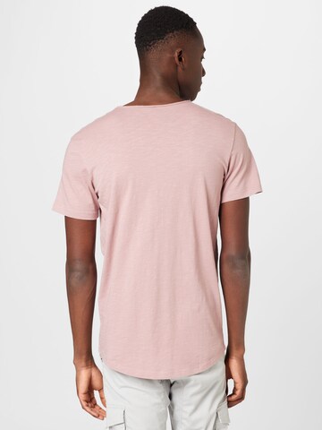 JACK & JONES Shirt 'Basher' in Pink