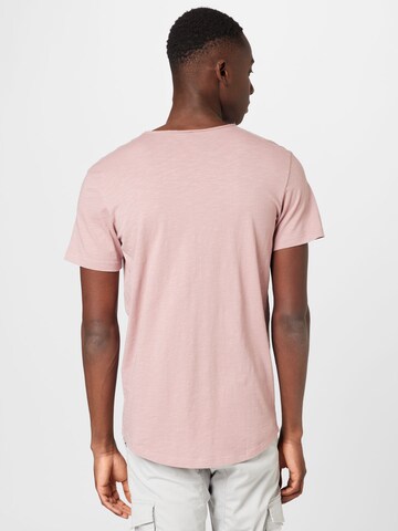 JACK & JONES Póló 'Basher' - rózsaszín