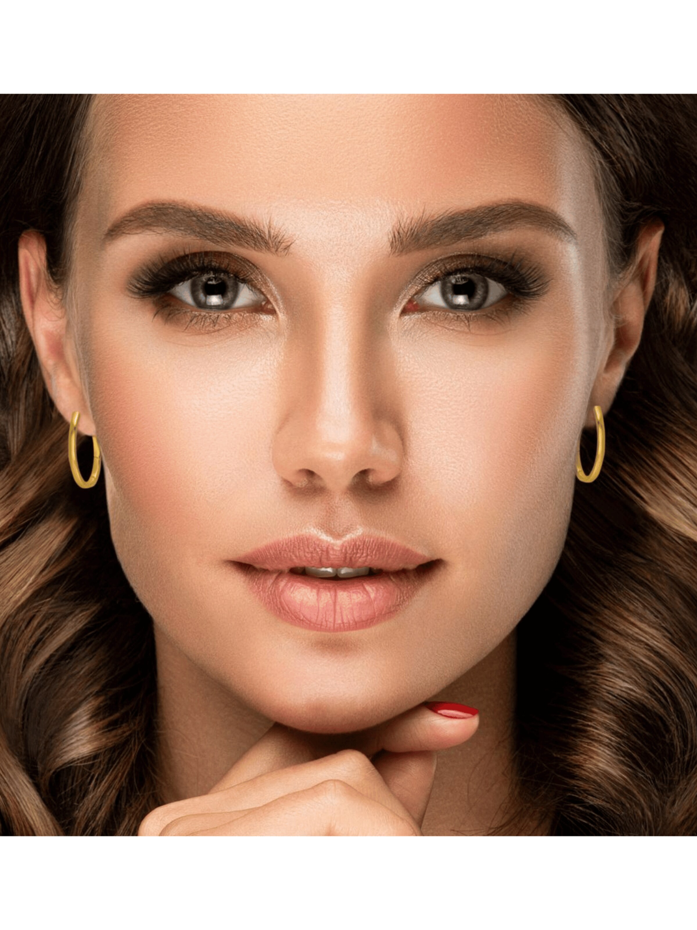 ARS-ARGENTI Earrings 'NAUGHTY HOOPS' in Gold