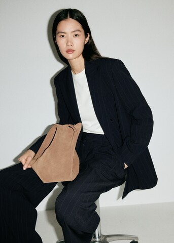 MANGO - Blazer 'IRISE' en azul: frente