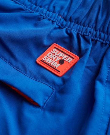 Boardshorts Superdry en bleu