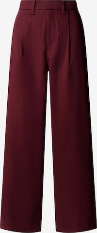 Wide leg Pantaloni con pieghe 'Lindsey' di Pepe Jeans in rosso: frontale
