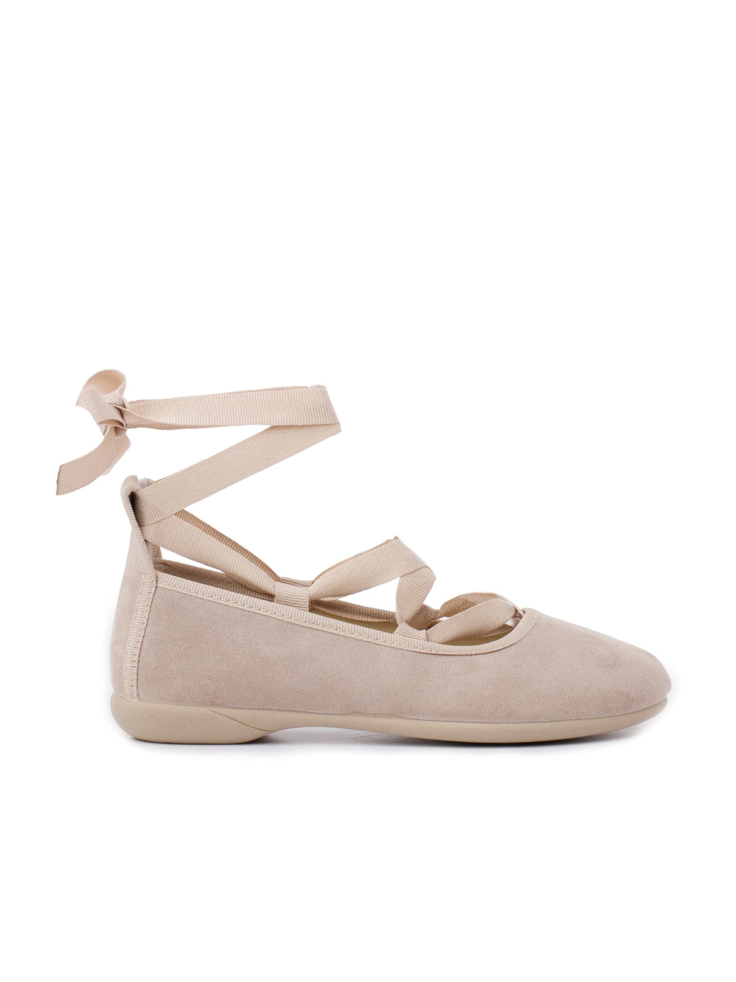 Pisamonas Ballerina in Beige: front