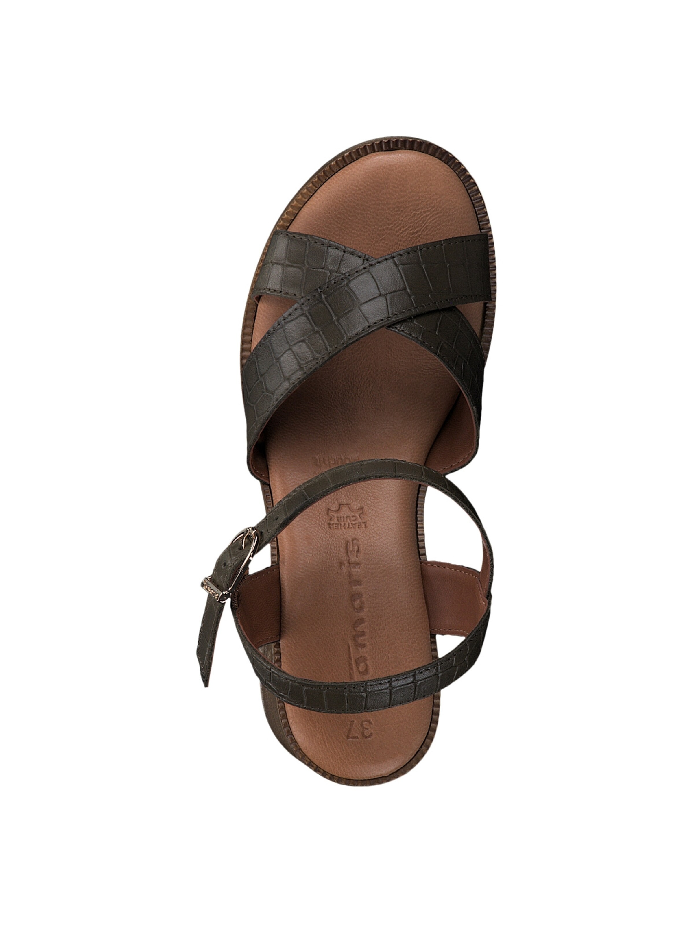 Tamaris Sandale in Grün