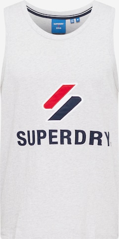 Superdry Majica | siva barva: sprednja stran