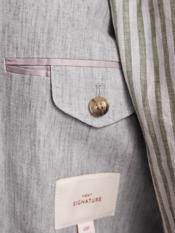 Next Слим Деловой пиджак в Серый