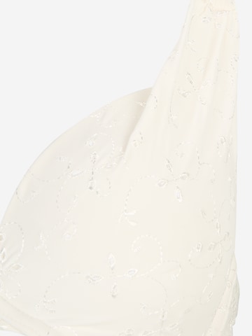 Hunkemöller T-shirt Bikini Top in White