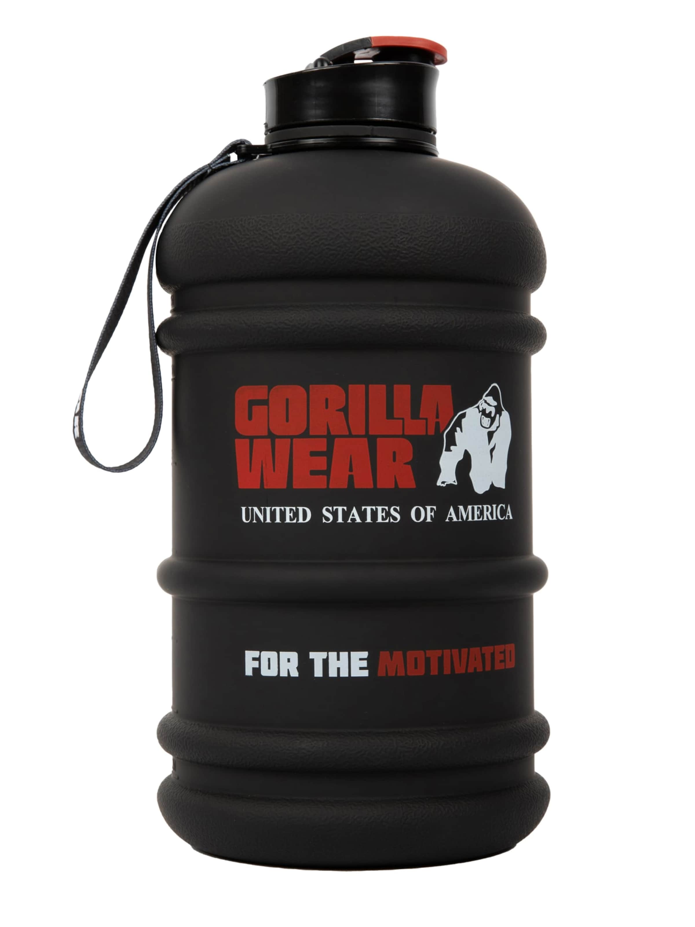 Gourdes Gorilla Wear en noir