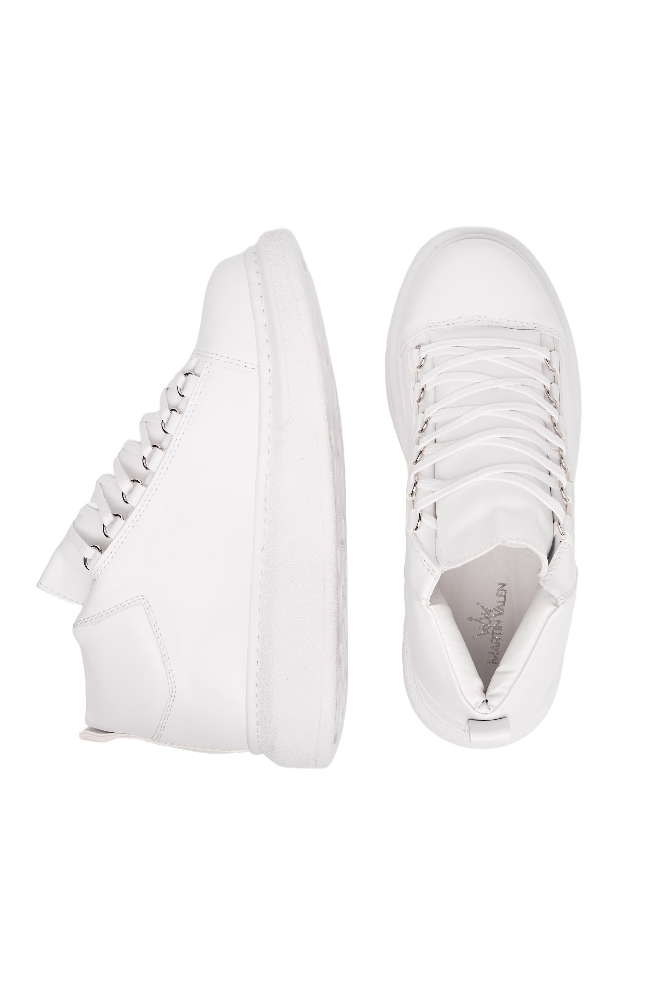 MARTIN VALEN Sneakers hoog in Wit