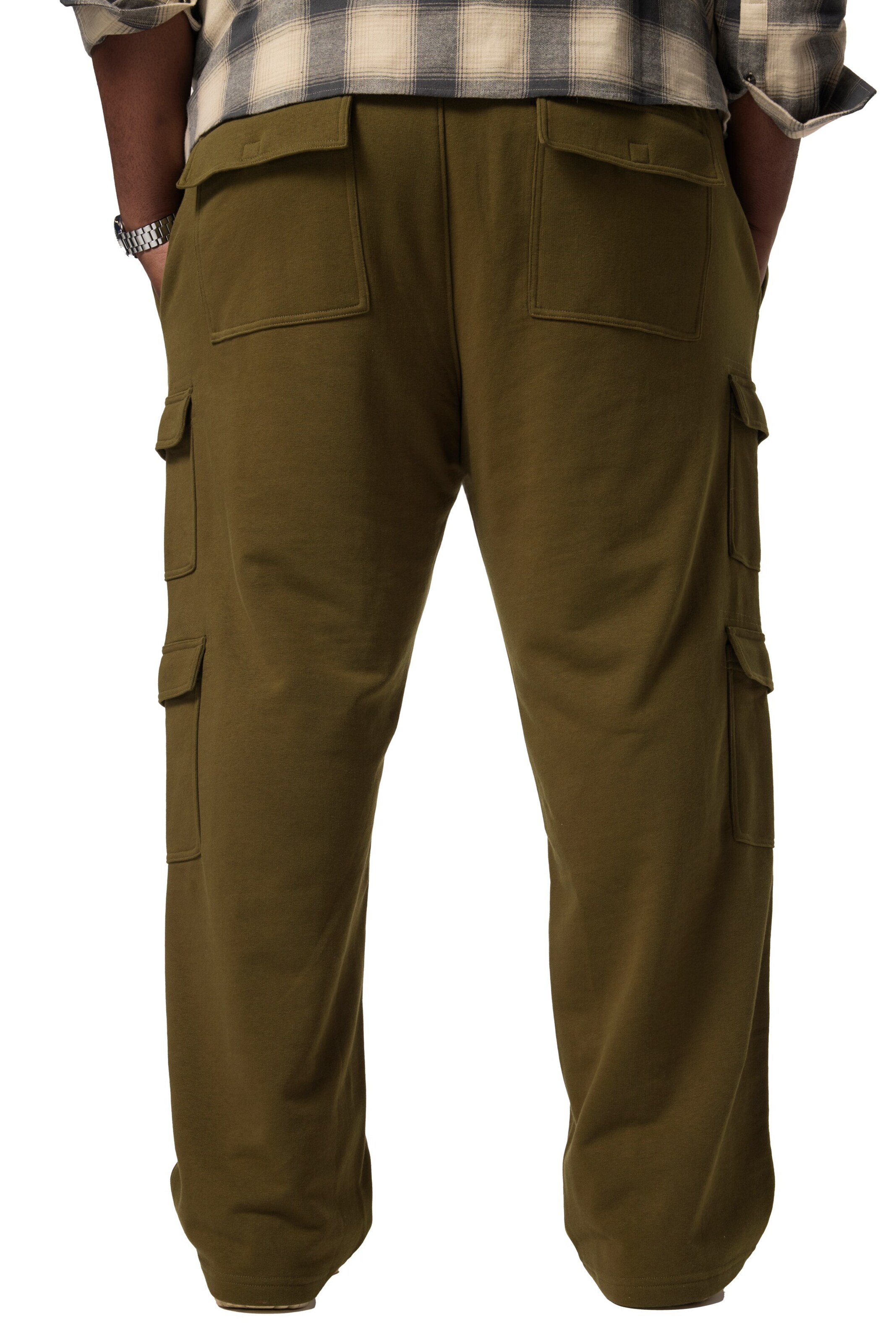 STHUGE Baggy Broek in Groen