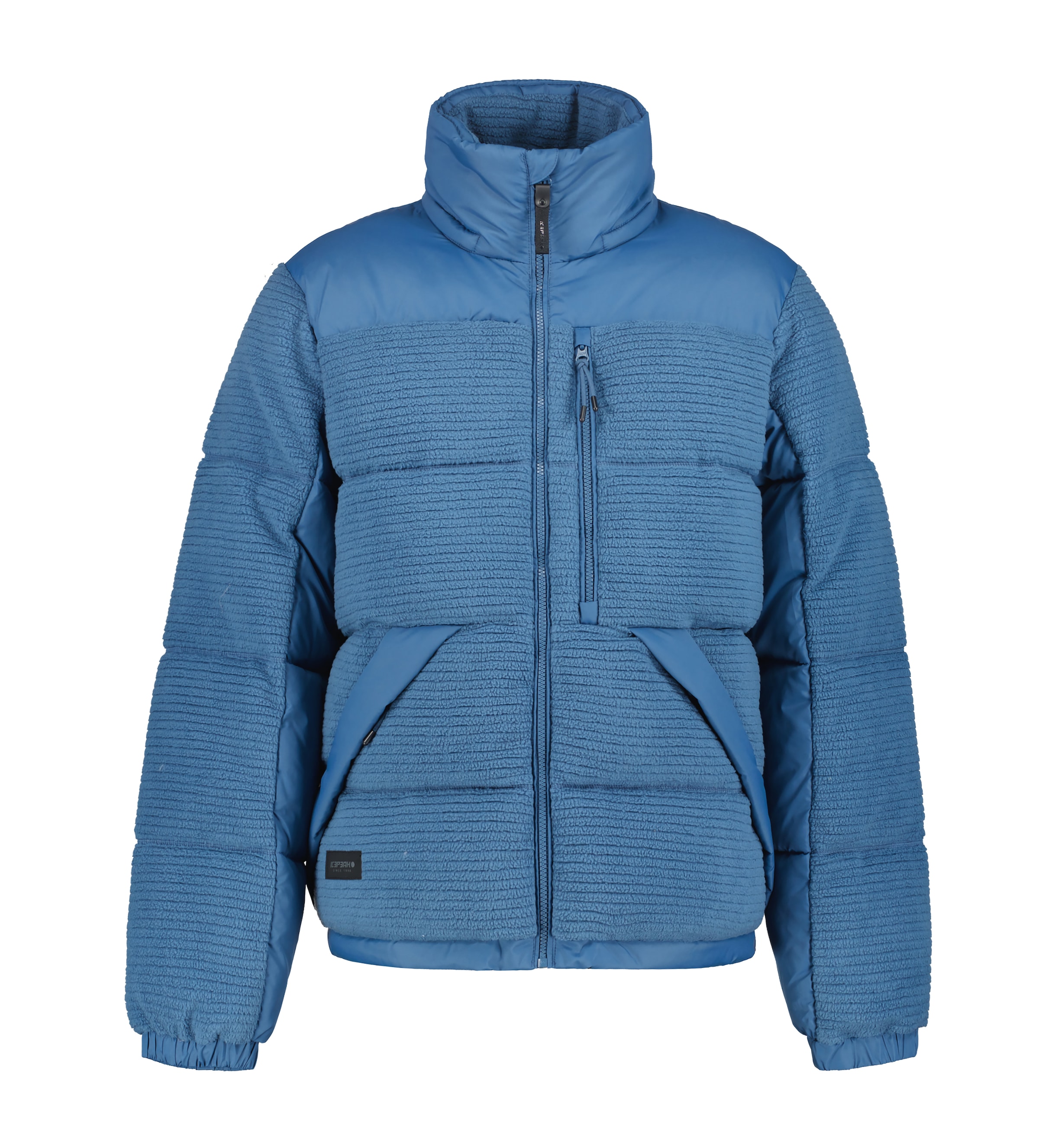 ICEPEAK Winter Jacket in Blue: front