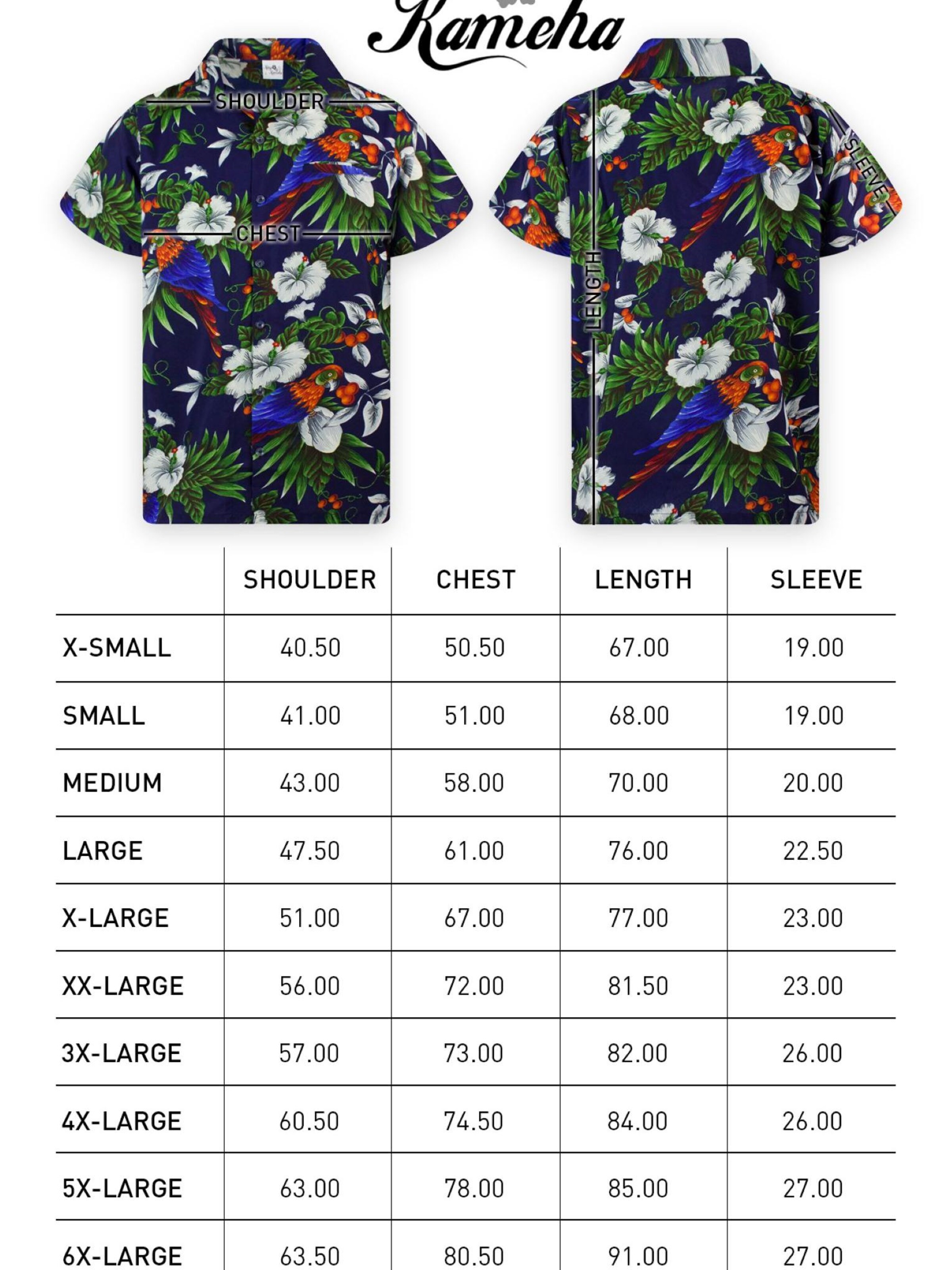 King Kameha Shirt 'Cherryparrot' in Blue