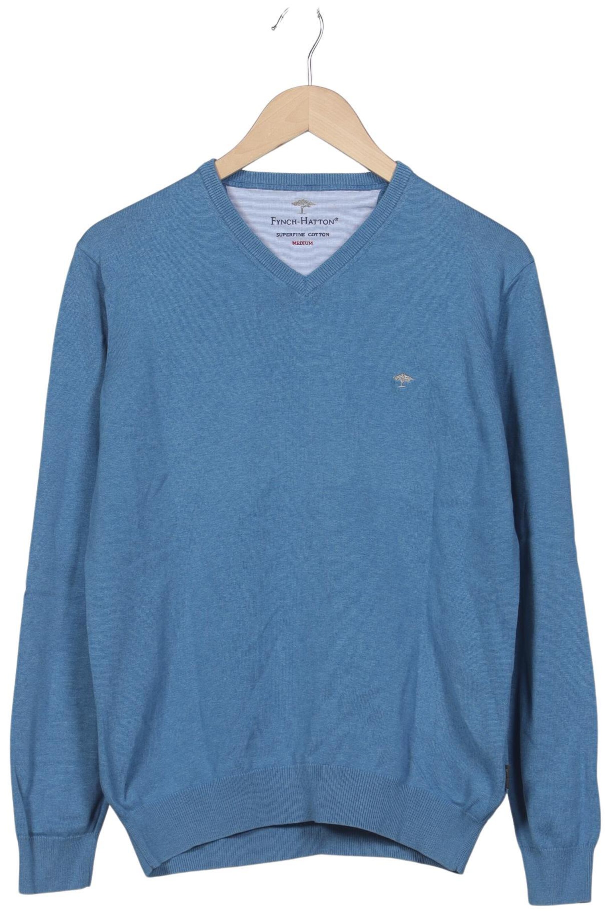 FYNCH-HATTON Sweater & Cardigan in M in Blue: front