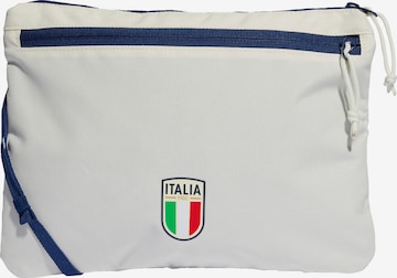 ADIDAS PERFORMANCE Sports Bag 'Italien' in White: front