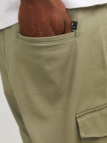 JACK & JONES - Regular Calças cargo 'Joe' em verde