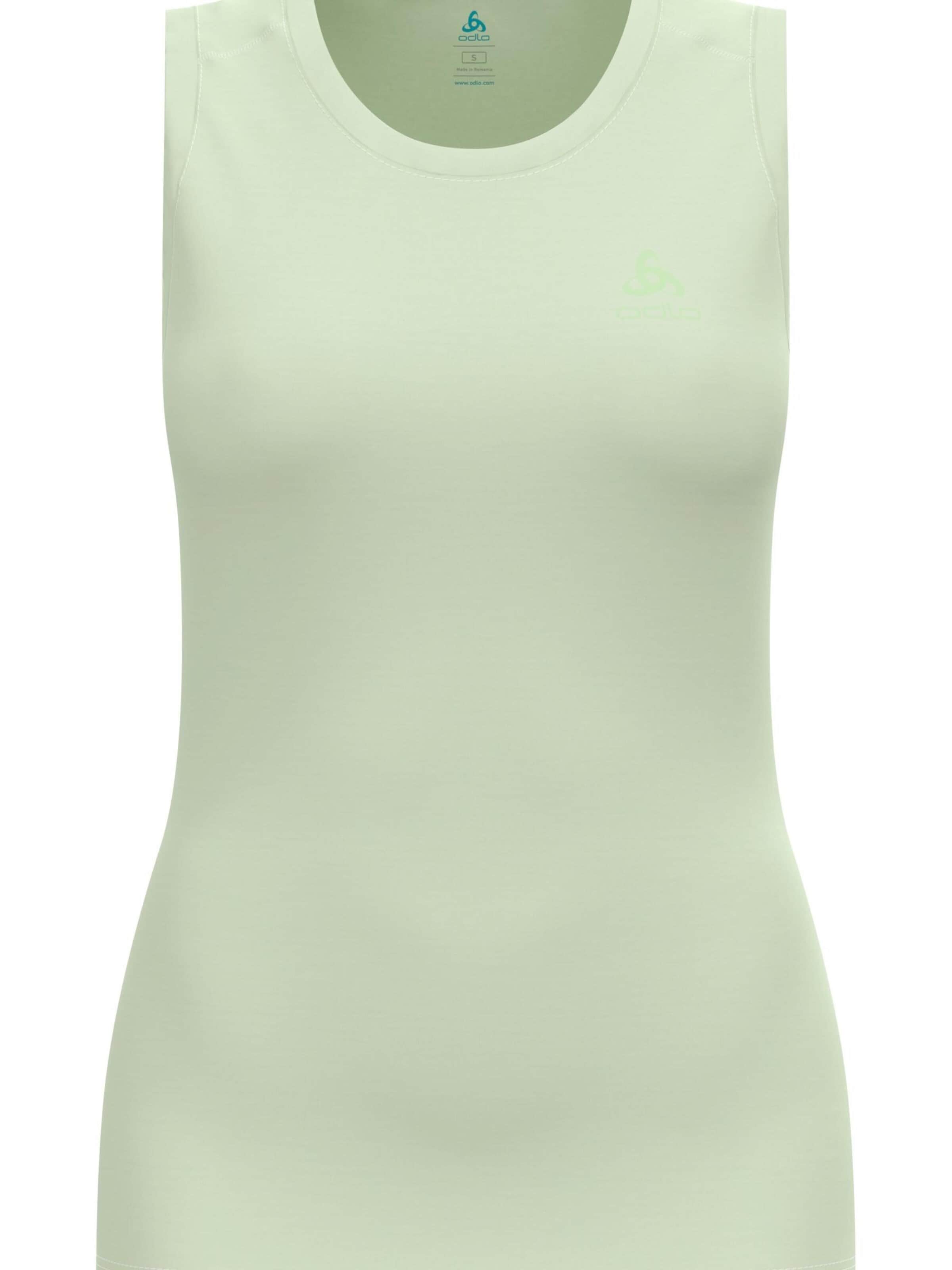 ODLO Base layer 'MERINO 160' in Green: front