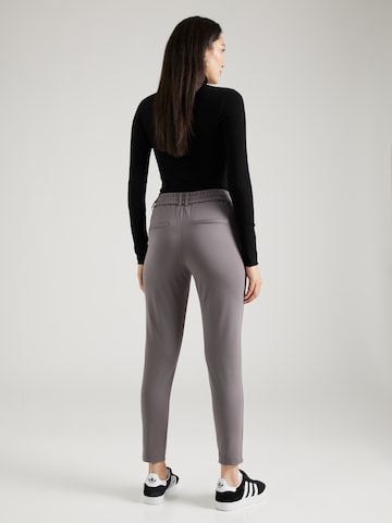 ONLY Slim fit Pleat-front trousers 'Poptrash' in Grey