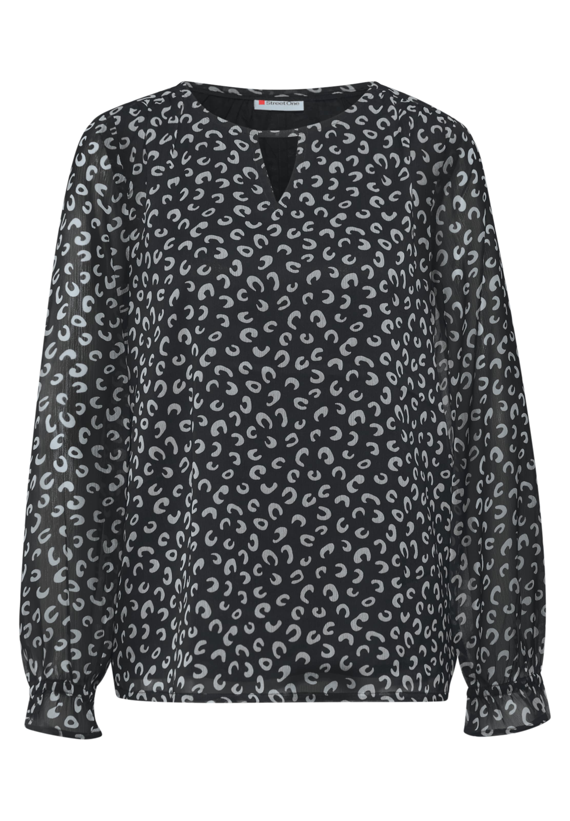 STREET ONE Blouse in Black: front