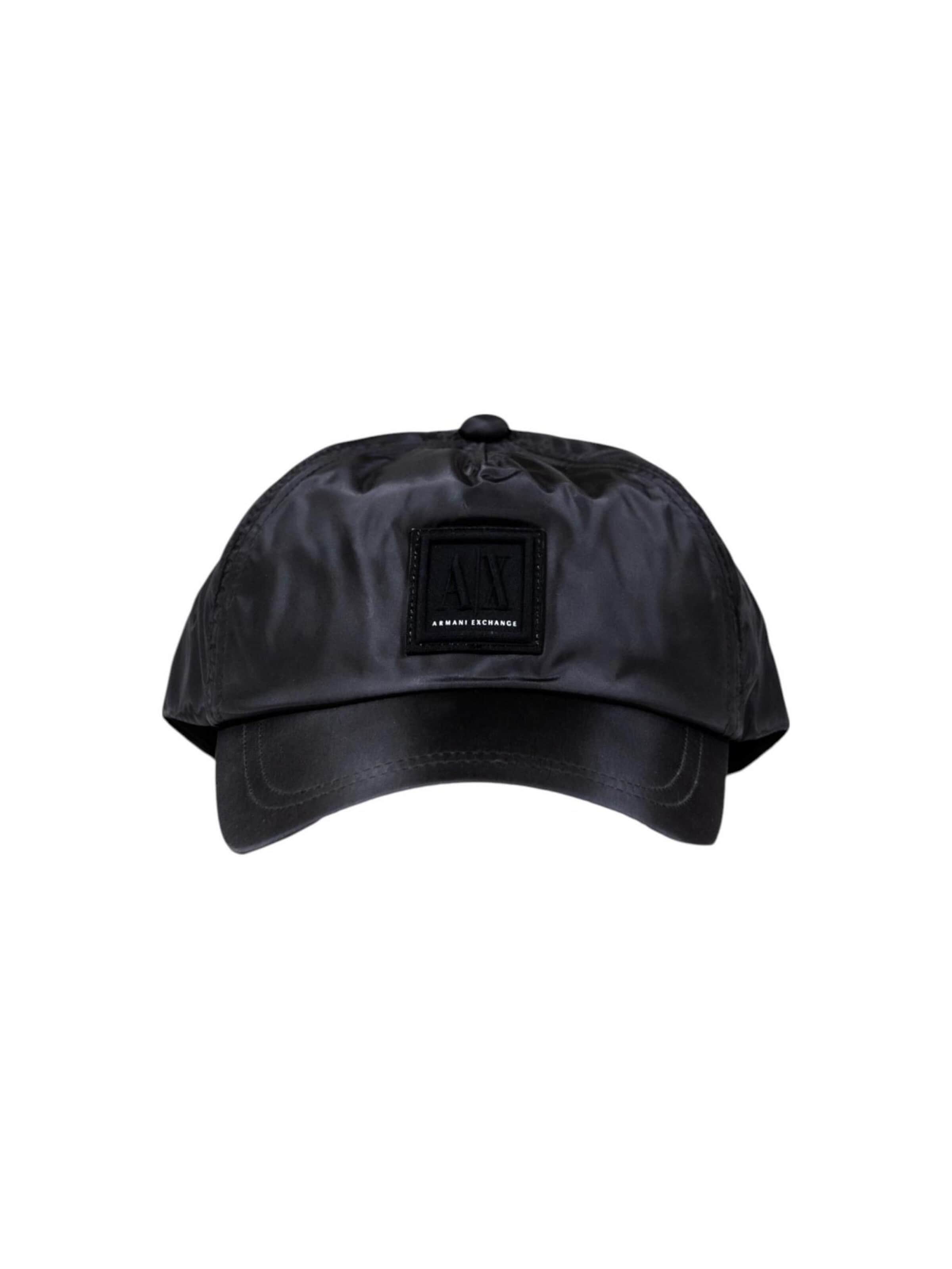Cappello da baseball 'BASEBALL HAT XM000810 AF13342' di ARMANI EXCHANGE in nero: frontale