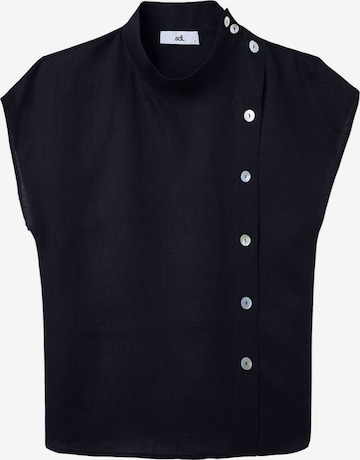 T-shirt adl en noir : devant