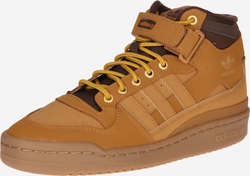 ADIDAS ORIGINALS Sneakers low 'FORUM' i brun: forside